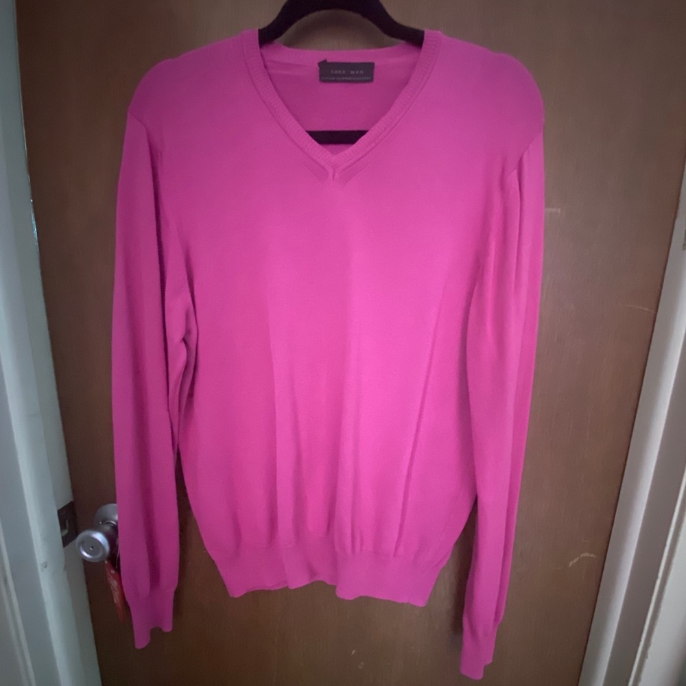 Pink long sleeve shirt